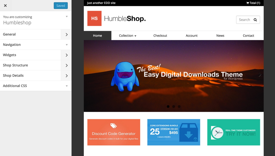 Humbleshop WordPress Theme