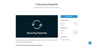 EDD Recurring Payments