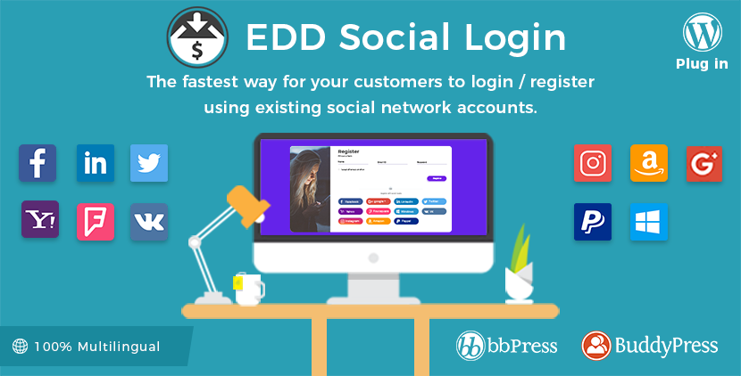 EDD Social Login