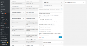 EDD Recently Viewed Downloads Widget Settings
