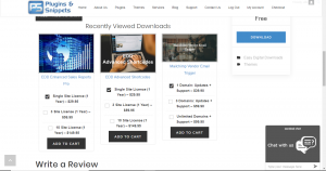 EDD Recently Viewed Downloads disabling the product description