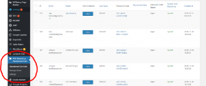 Improved Navigation of Abandoned Cart Plugin