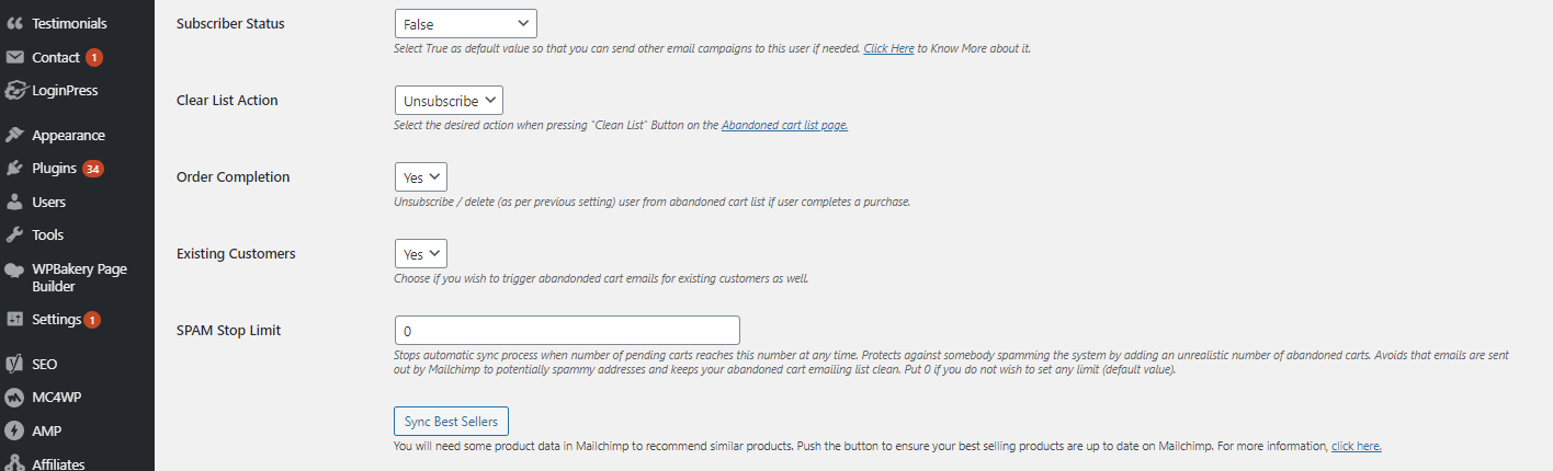 Settings 1.2