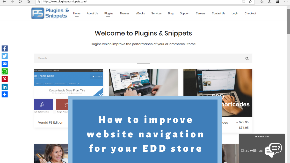 How to improve website navigation for your EDD store