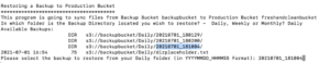 backupbucket 5 |