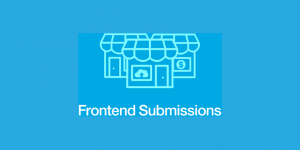 frontend submissions plugin for digital product marketplace