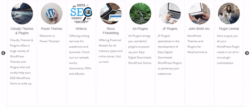 Authors Carousel