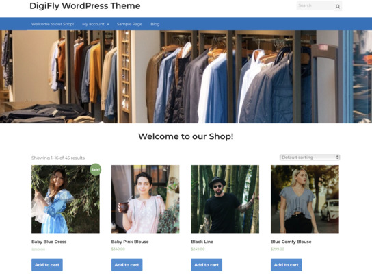 DigiFly Free WordPress Theme