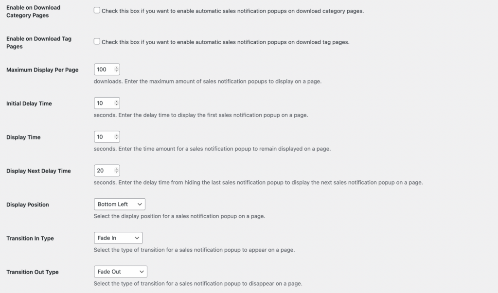 EDD Advanced Shortcodes Settings Page 4 |