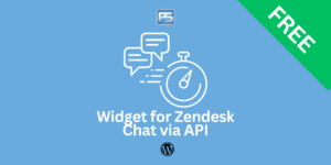Widget for Zendesk Chat via API